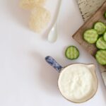 Купа с таратор с кисело мляко, краставици и копър